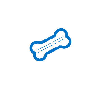 PupFit safe play icon — no splinters or exposed metal, designed for safe human and dog play
