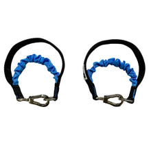 PupFit bungee handle set — shock-absorbing tangle-free leash handle and dog collar for walking and tug workouts